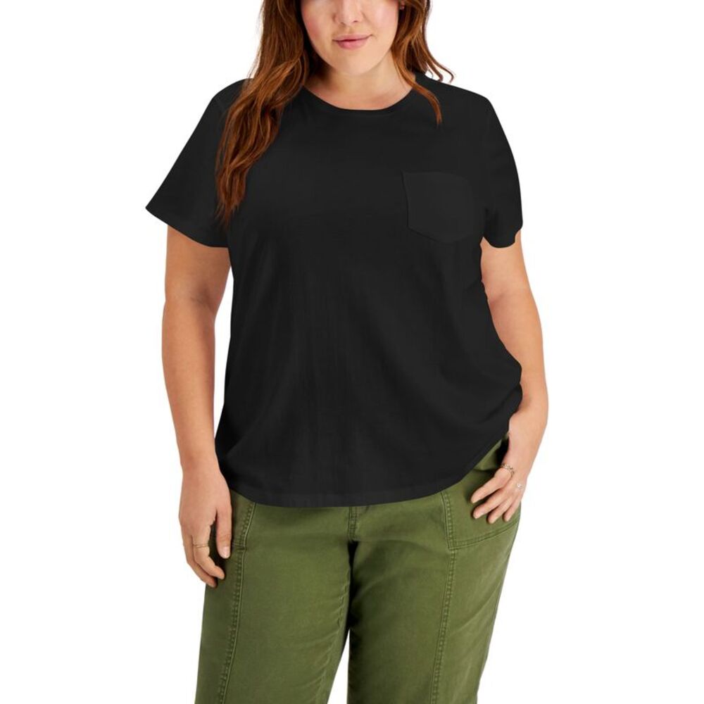 Style & Co Cotton Pocket T-Shirt